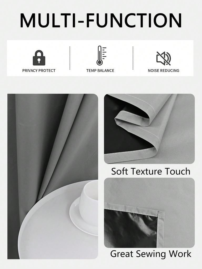 1 шт. Плотные шторы с подкладкой из утеплителя с покрытием, шторы для гостиной, спальни, кухни, домашнего декора, украшения комнаты