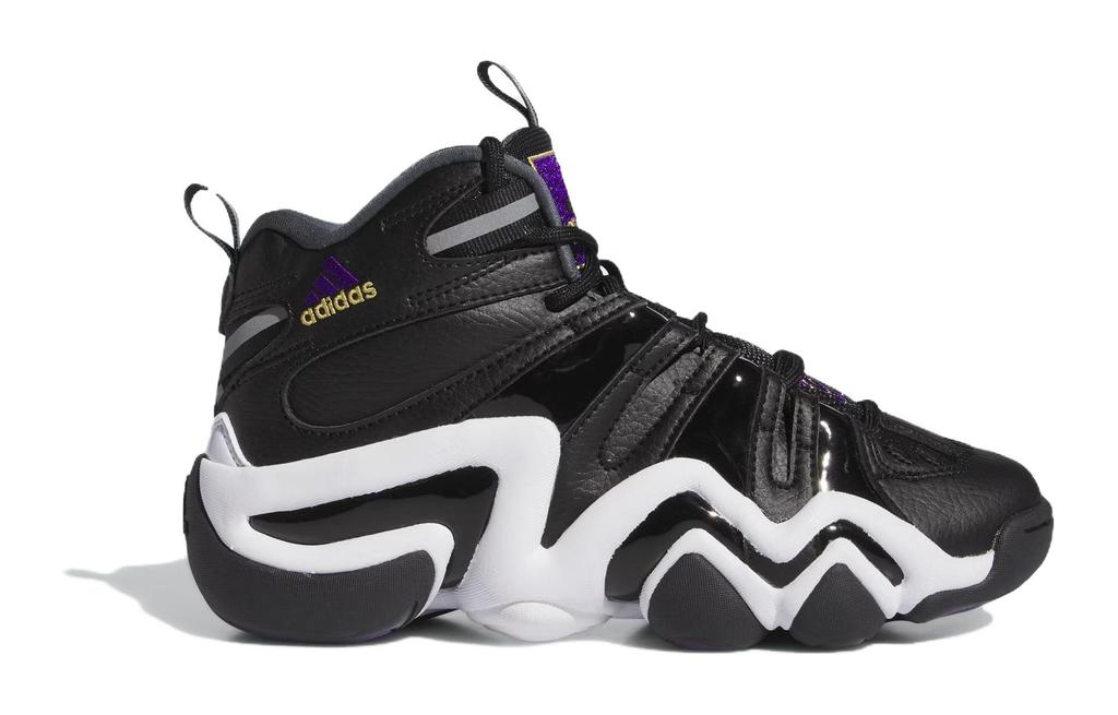 adidas Crazy 8 Core Черный Королевский Фиолетовый Облачный Белый GS ID6189