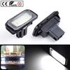 For Mercedes-Benz W203 4D Door Number lamp white 12V 2Pcs CanBus Error Free License Plate LED Light
