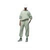 Jordan Flight Fleece Solid Logo Cuffed Sports Leisure Pants Women Bottoms Light-Green DQ4607-321