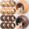 1/4pcs Solid Wooden Doorbell Magnetic Aesthetic Brass Wind Chimes Wireless Doorbells Entrance Door Bell Hanging Pendants Decor