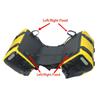 WILD HEART Waterproof Motorcycle 50 L Tank Motor Side One Yellow Saddlebag, Bag, Bag, Size,