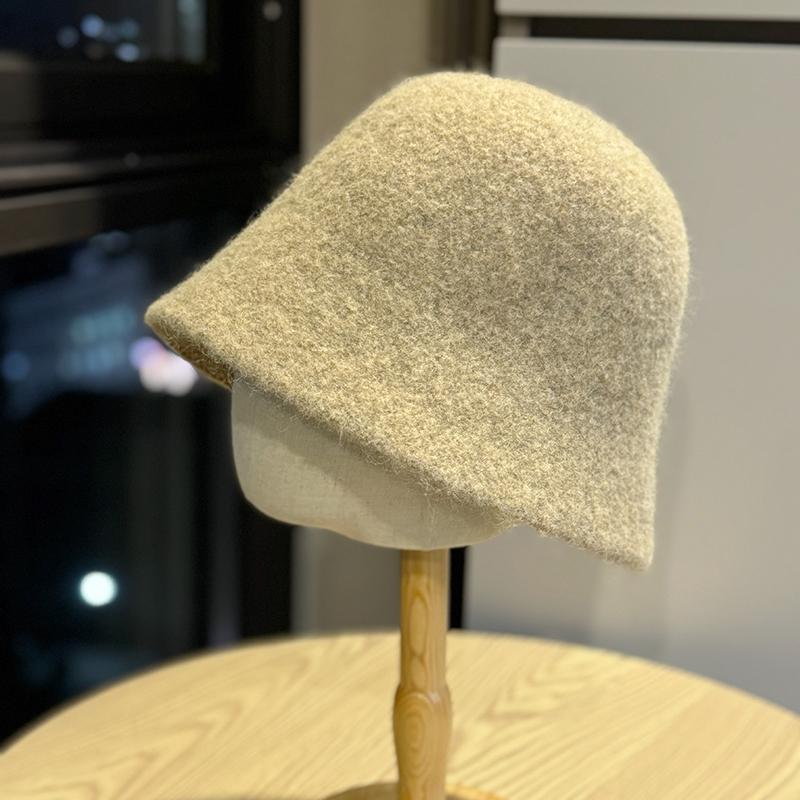 Женская мода Винтажные шляпы рыбака Универсальная кепка Весенняя фетровая шляпа 6 цветов Складная шляпа 2025 Новая Осень Зима Шерстяная шляпа-ведро