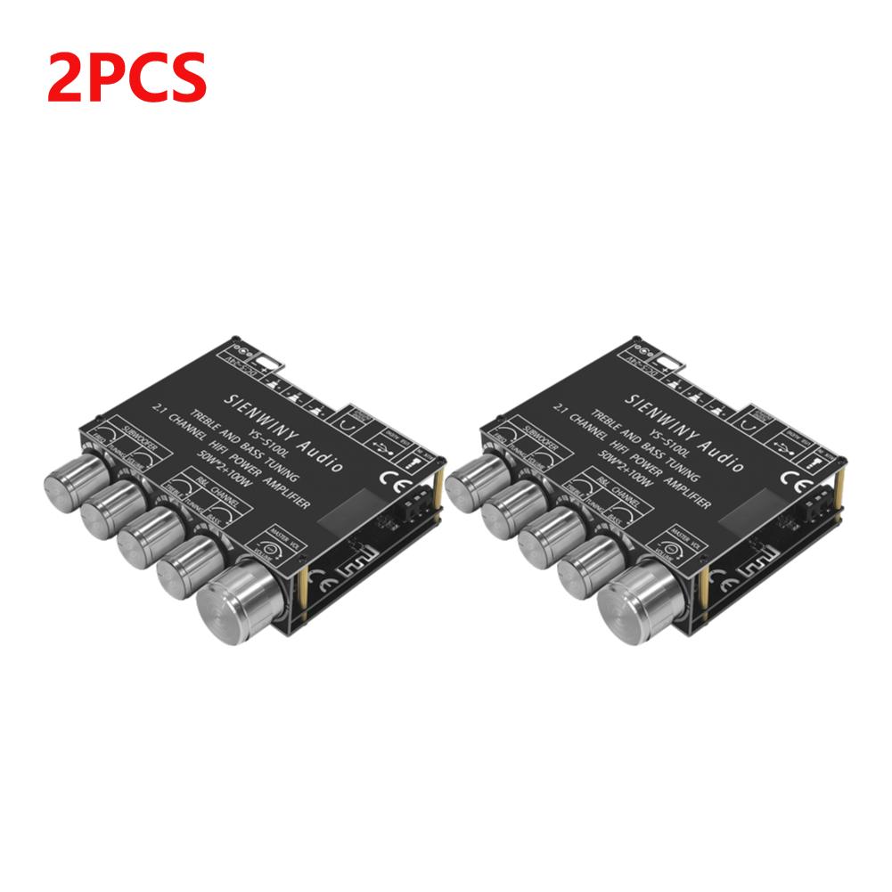 2.1 3 Channel Audio Amplifier Module Bluetooth-compatible 5.1 CS8673E Amplifier Board DIY Home Audio Supports Phone APP Control