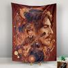 Tapestry George Harrison Beatles Psychedelic Guitar Poster Wall Hanging