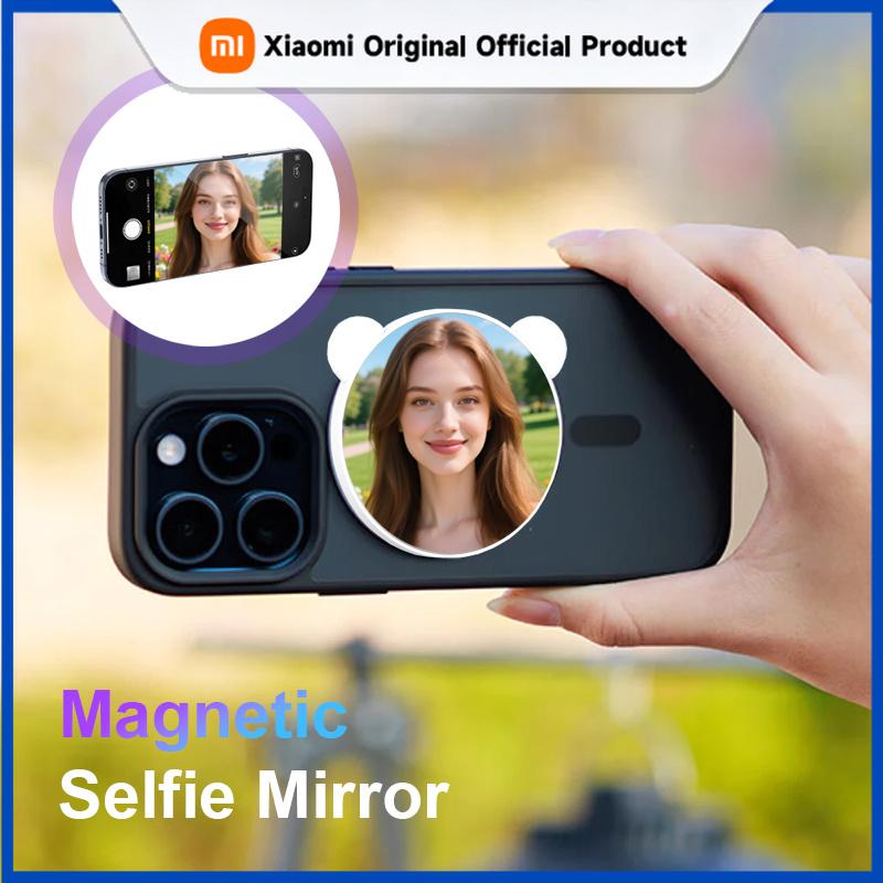 Xiaomi Магнитное зеркало для селфи, смартфон, видеоблог, прямая трансляция, камера высокого разрешения, зеркальный комплект, аксессуары для фотосъемки на открытом воздухе и в путешествиях.