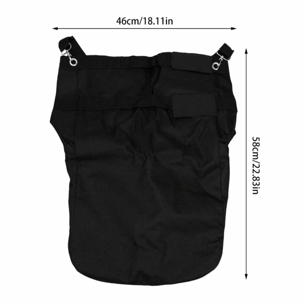 Reusable Design Horse Poop Catcher Oxford Fabric Equine Manure Bag Horse Manure Bag Garden Use