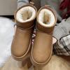Fashion 2024 Winter Classic Thickened Fluffy Womens Snow Boots Comfortable Warm Ankle Boots Women Winter Ladies Shoes Chunky Botas Mujer