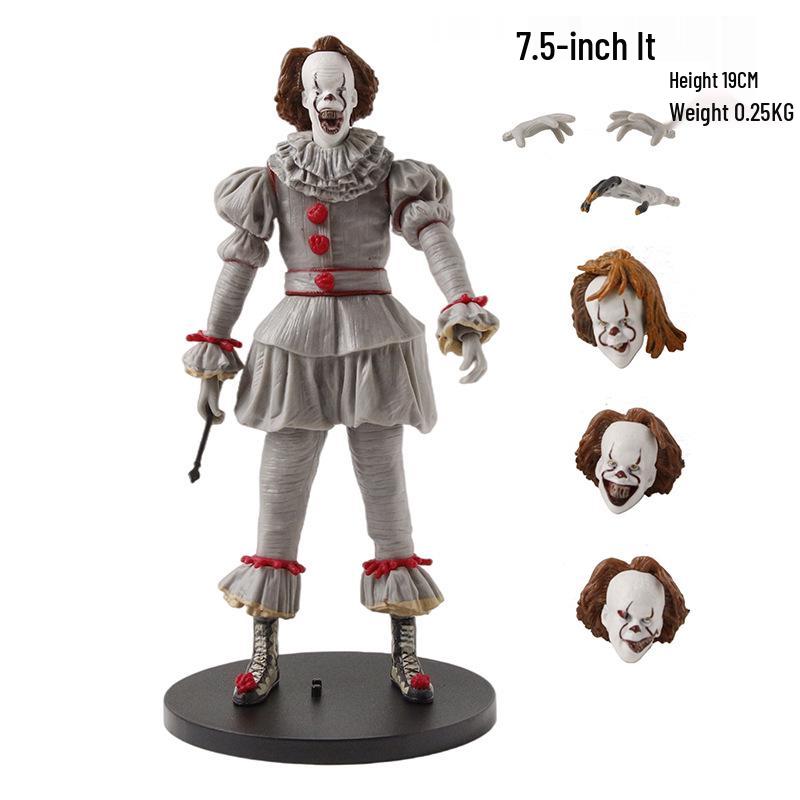 Кукла-призрак Невеста Ужаса с бензопилой - Клоун Чакки Хэллоуинский Орнамент