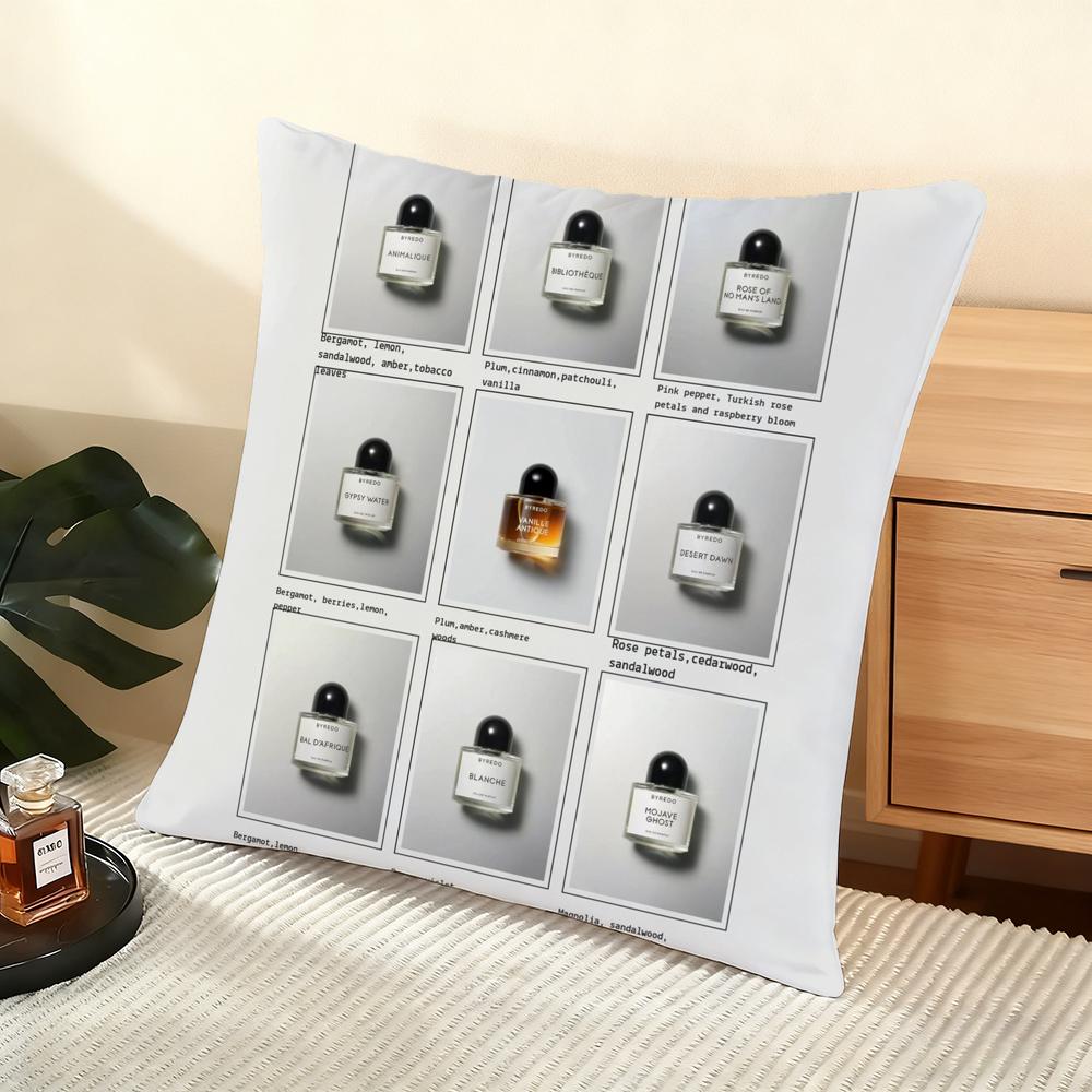 B-B-Byredo Парфюмированная Подушка Чехол Короткий Плюш Домашняя Подушка для Дивана - Невидимая Молния Домашний Декор
