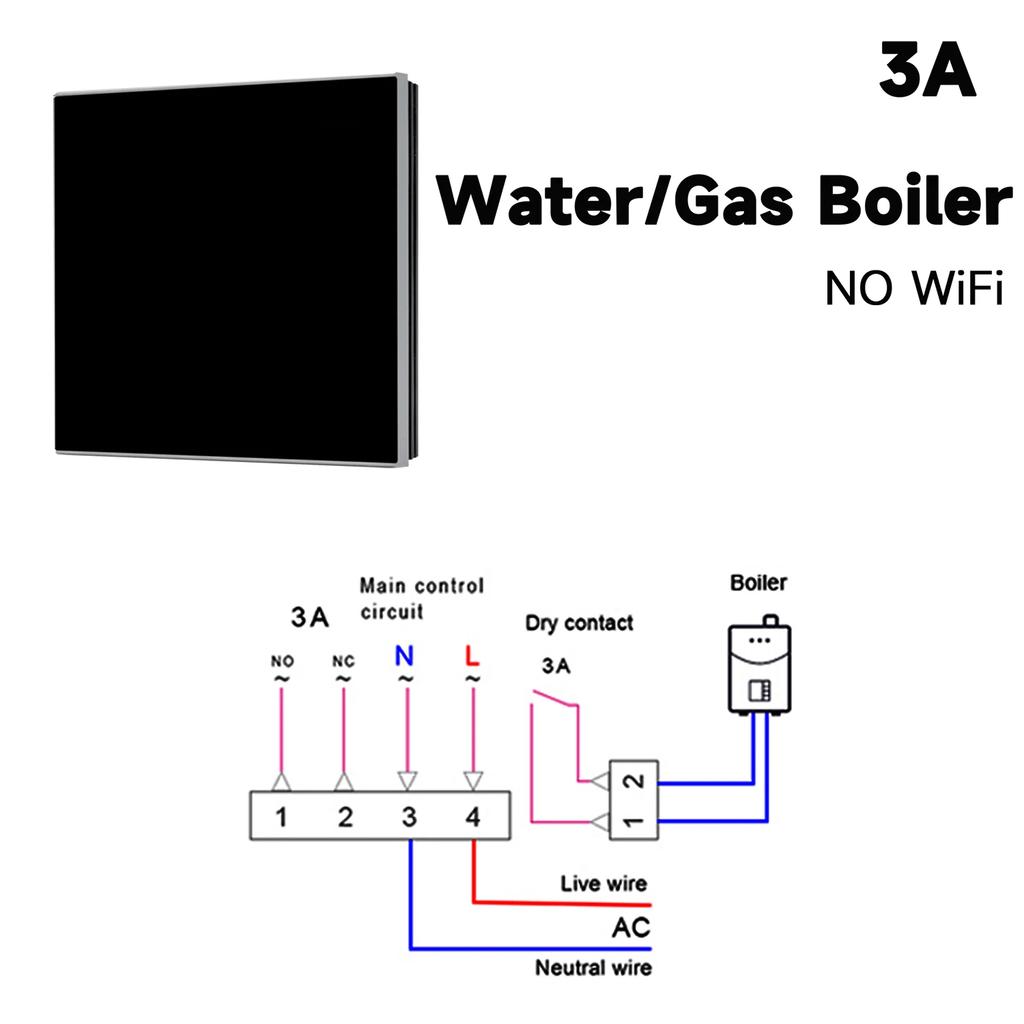 2025 Новый Tuya WiFi Smart Термостат Электрический Отопление Водогрейный Газовый Котел Контроллер Температуры Работает С Alexa, Google Home, Alice