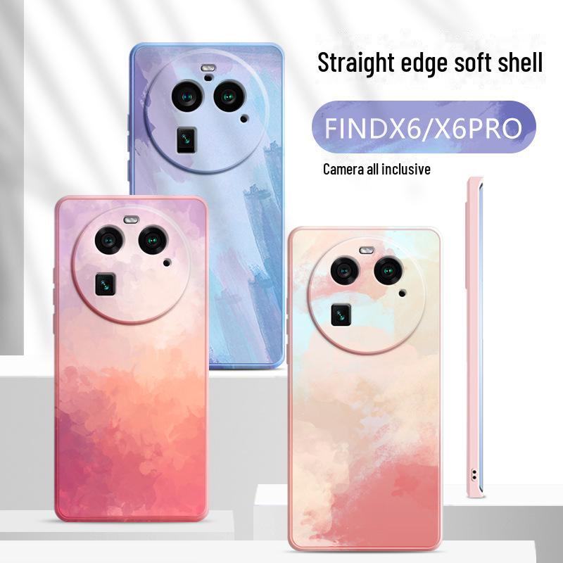 Liquid Silicone Anti-fall Case for OPPO Find X6 Pro - Compatible with Find X5/X3/X3 Pro X2