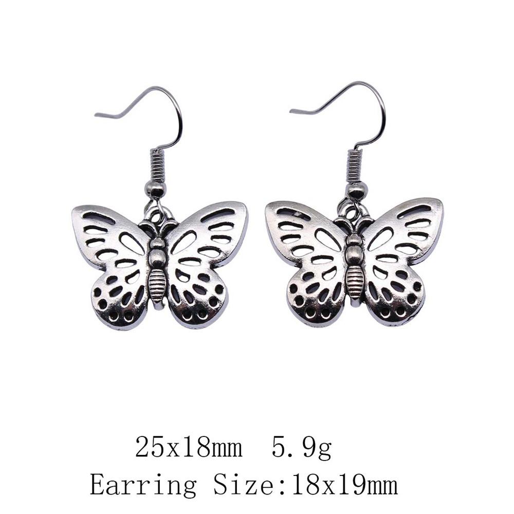 Выпускные серьги Ювелирные изделия Стрекоза Бабочка Серьги-подвески и висячие серьги Сувенирные серьги в стиле бохо