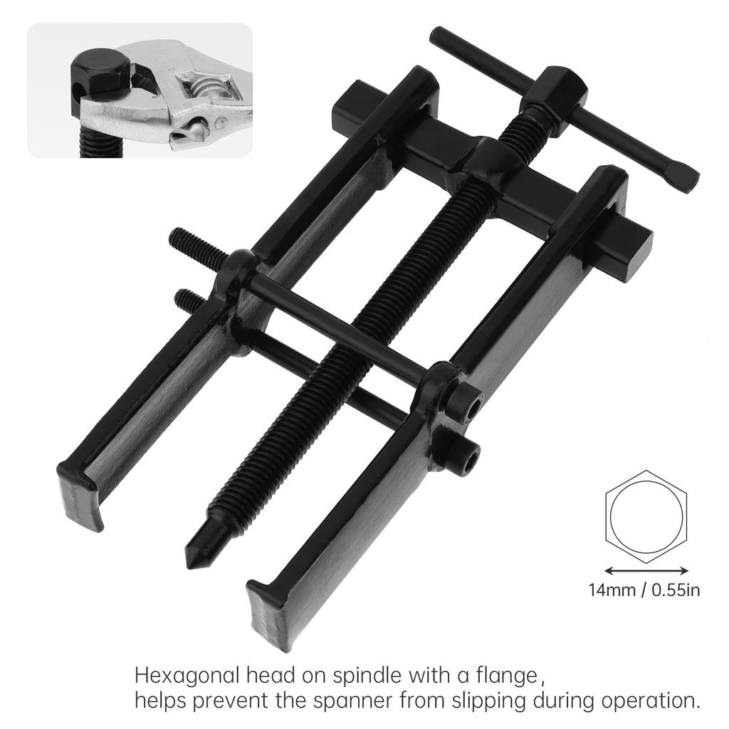 2 / 3 / 4 / 6 / 8 Inch Two Claw Puller Separate Lifting Device Pull Bearing Mechanic Hand Tools for Bearing Maintenance
