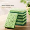 Magic Wood Pulp Dishwashing Sponge - Kitchen Cleaner for Dishes, Cups, Pots & More