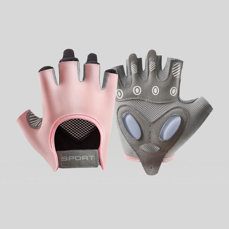 Износостойкие перчатки для фитнеса, дышащие перчатки без пальцев, перчатки для велоспорта с полупальцами, спортивные варежки для йоги
