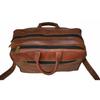 New Men's Bag Goat Leather Vintage Office Messenger Shoulder Laptop Briefcase Bag