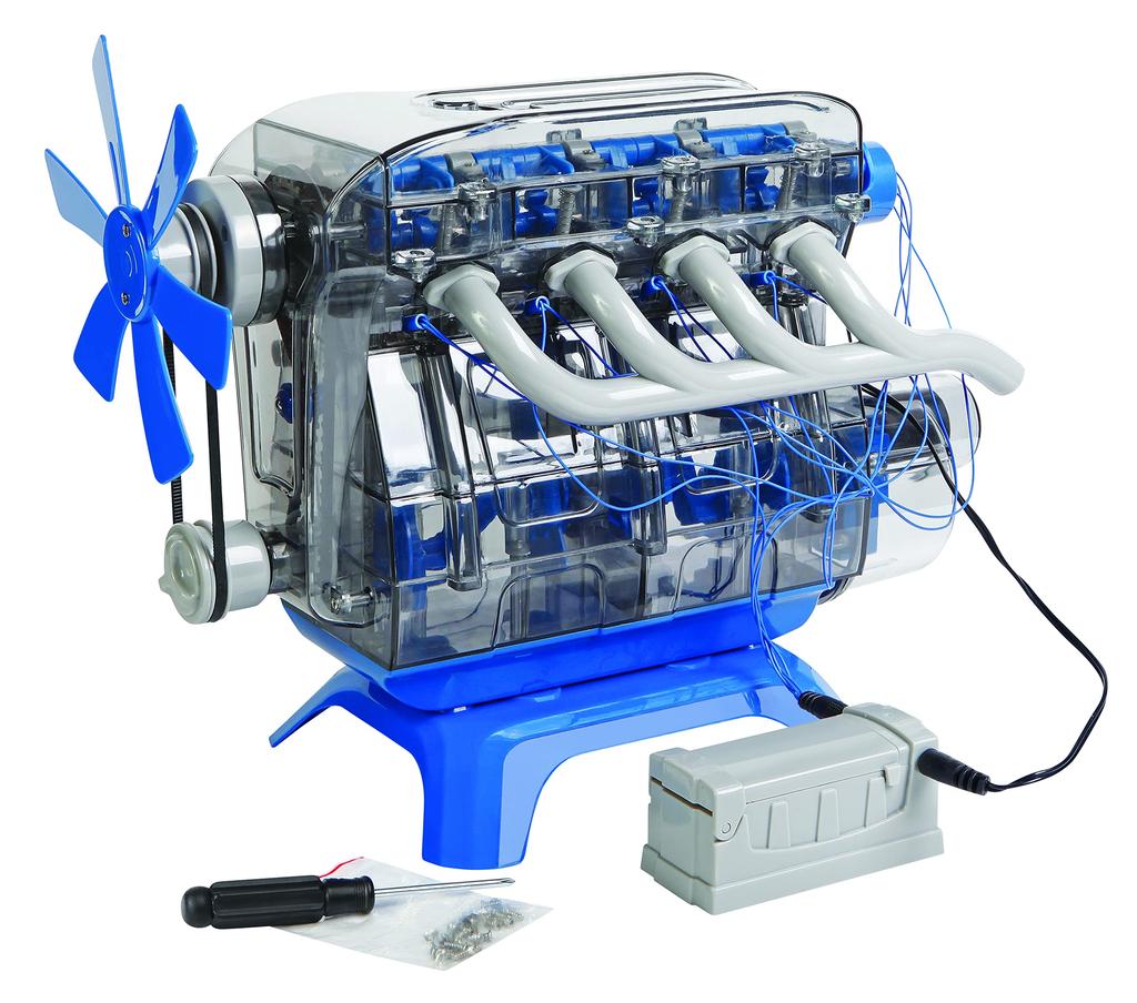 Модель двигателя Discovery 4 цилиндра KIT TK010 комплект для сборки детский