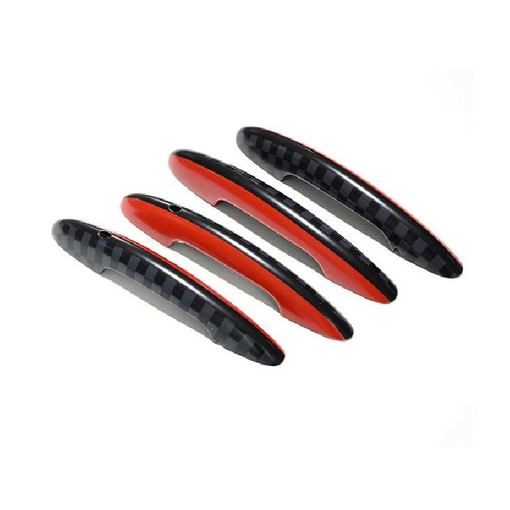 For MINI Cooper S JCW F55(5-Door) F60 Countryman Exterior The Black Flag Door Handle Cover Decoration Car Styling Accessories