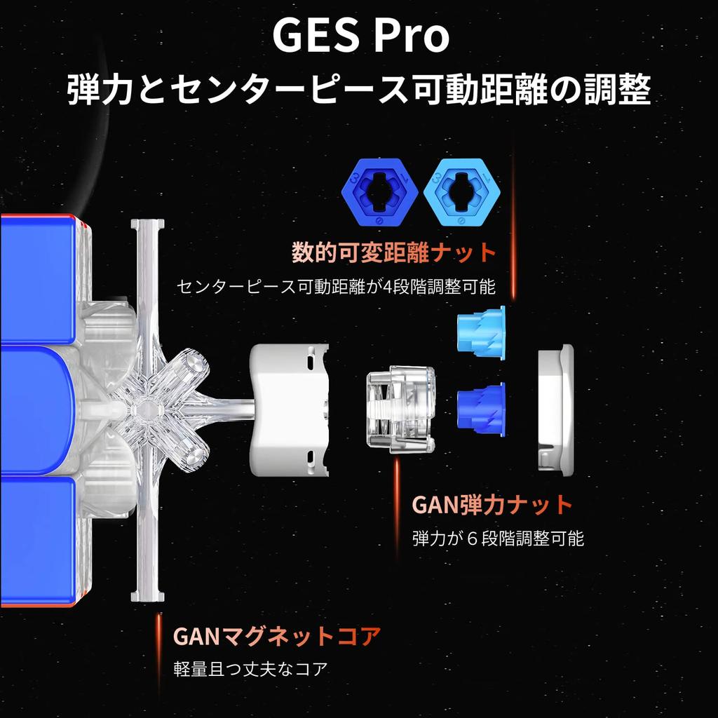 Кубик 3x3 GAN11 M Pro с матовым покрытием с японскими инструкциями Японский Японский Решение и очистка Основной цвет Магниты M Pro Матовый Основной цвет