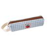 Desktop Storage Korean Style Pen Bag Plaid Pencil Pouch Cloth Stationery Bag  Student