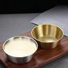 Нержавеющая сталь 304 Корейская кухонная миска Миски для рисового вина с ручкой Блюдце для соуса и приправ Блюдо для подачи еды Салатница Столовая посуда