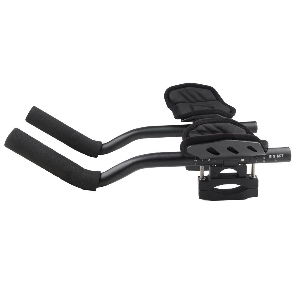 Bicycle Rest Handlebar Mountain Bike Road Bike Integrated Split Flat Handlebar Round Handlebar Detachable TT Handlebar