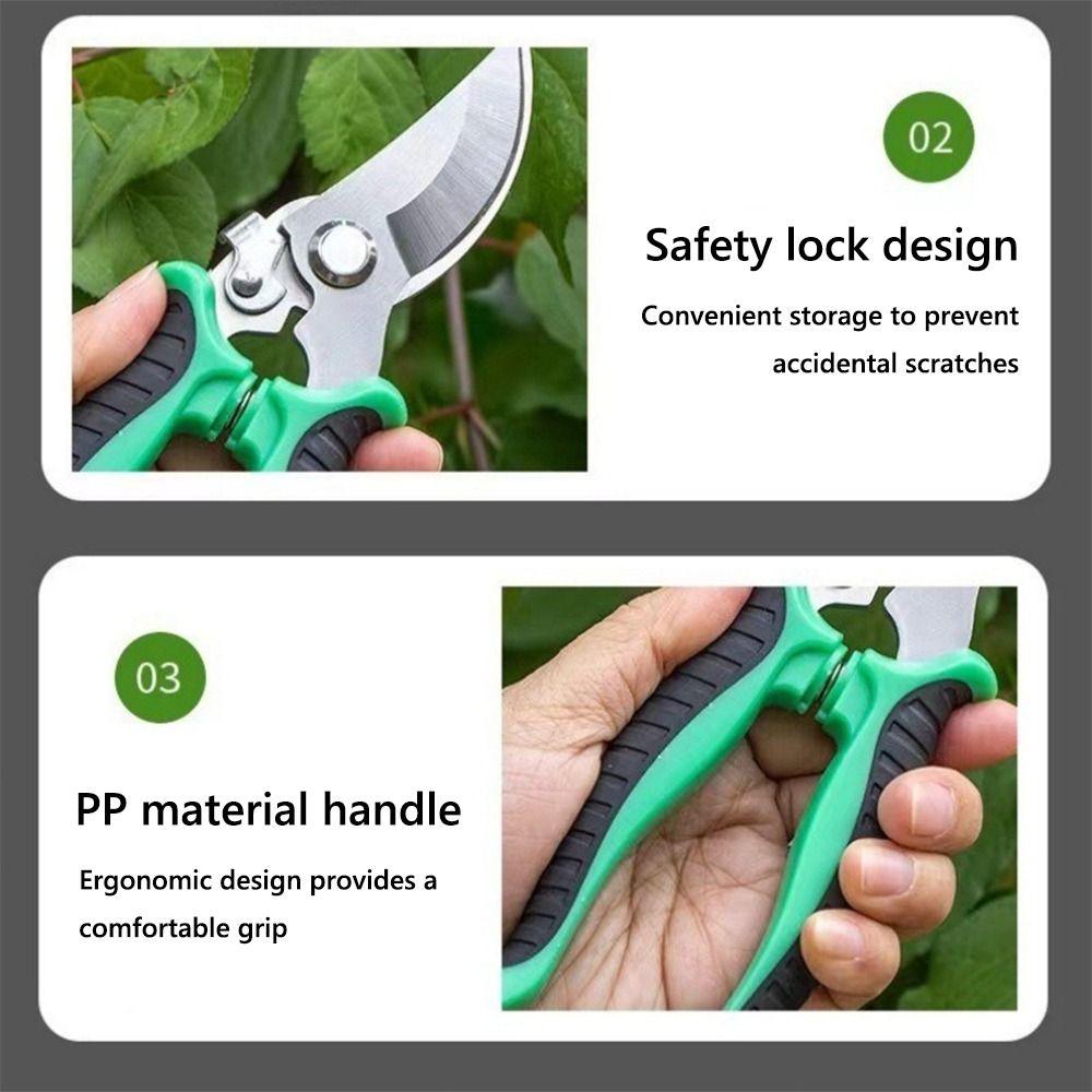Ножницы для обрезки веток из нержавеющей стали Садовый инструмент Садовые секаторы Садовые ножницы