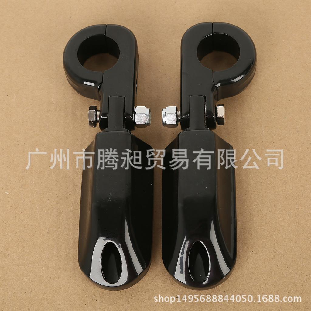 32mm Motorcycle Footrest Mount for Harley Cruiser - Modified Bumper Add-on