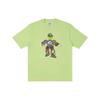 Palace X Pezlondon Collaboration Pez Pezman T-Shirt Cartoon Graphic Print Crew Neck Short Sleeve T-Shirt Unisex Tops Green P21TS126