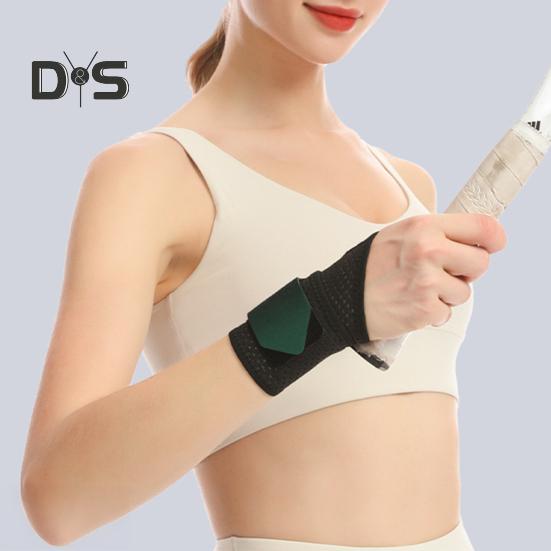 1 шт. спортивный бандаж на запястье, регулируемый дышащий ремень для поддержки запястья, мужской и женский фитнес-бандаж, облегчение боли при артрите, тендините, компрессионный рукав