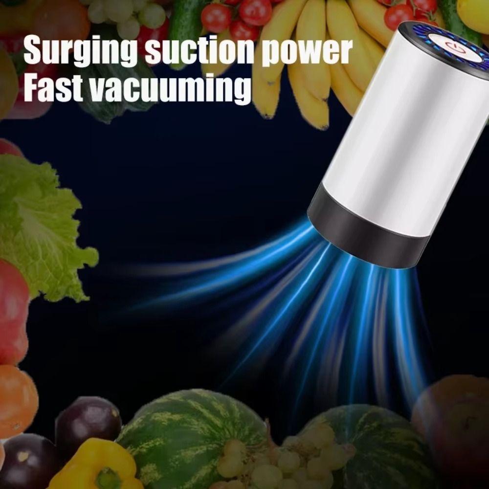 Lightweight Electric Vacuum Pump Mini Body Compressed Bag Air Pump Home Storage