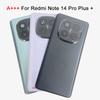 Чехол для Note 14 Pro+ Для Xiaomi Redmi Note 14 Pro Plus Задняя крышка Замена аккумулятора, Задний корпус +Объектив камеры +NFC