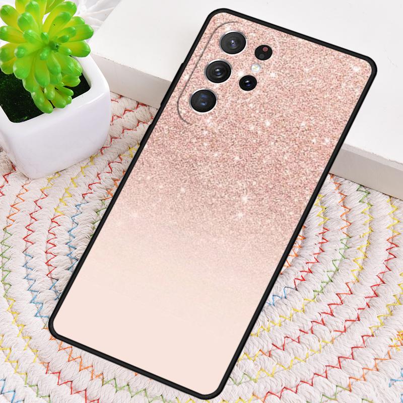 Розовый эстетичный чехол из ТПУ для Samsung Galaxy note 10 pro S26 S25 S24 S23 S22 Ultra Plus S21 FE S20 Ударопрочный чехол