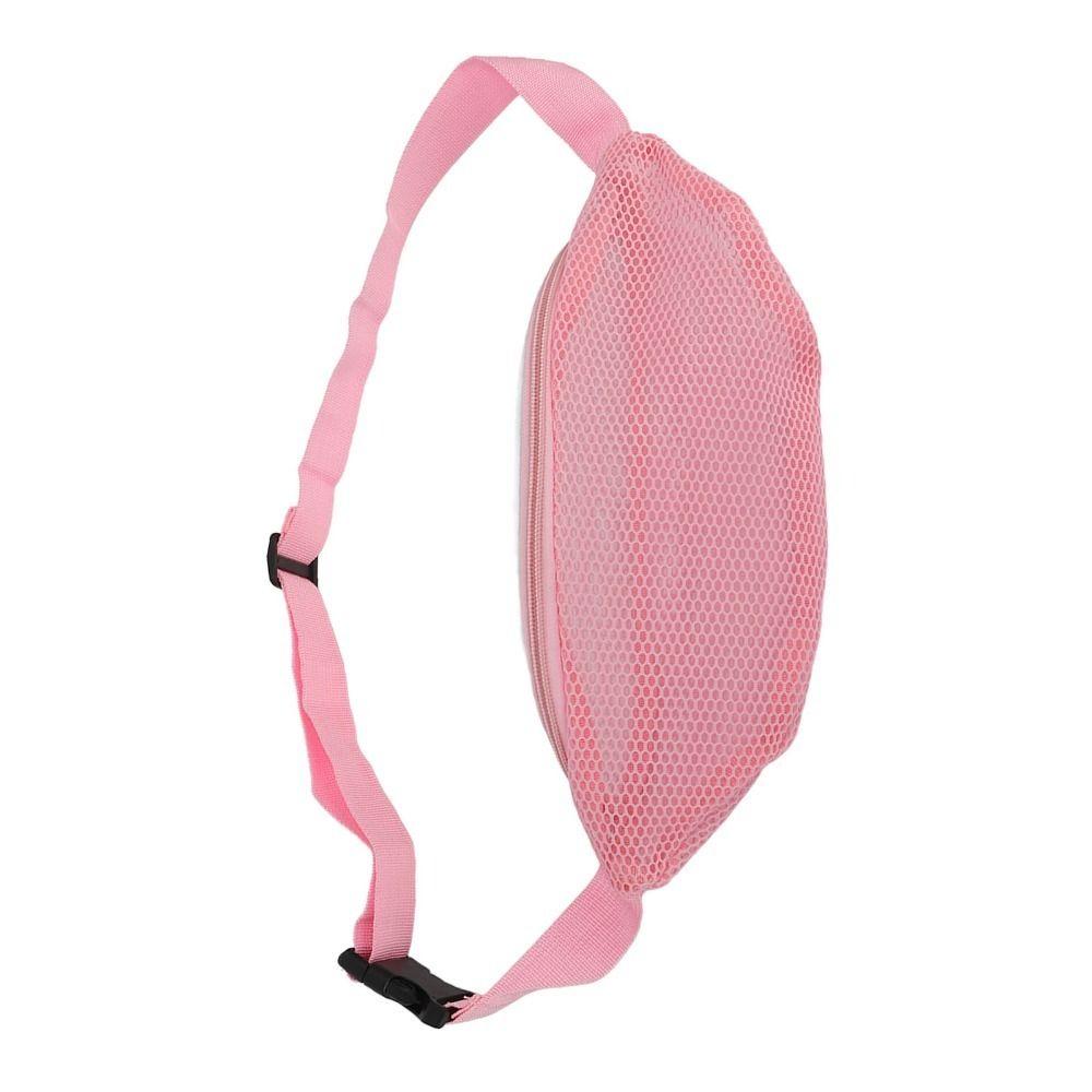 Adjustable Belt Waist Pack Lightweight Collecting Bag Durable Beach Mesh Fanny Pack Outdoor Sports