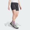 adidas Terrex Xperior Средние Шорты Однотонные Логотип Прямой Крой Спортивные Шорты Женские Шорты Черные IP4832