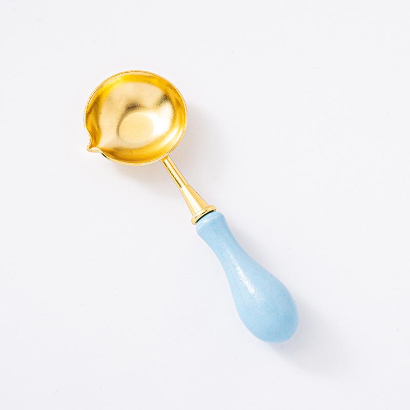 Печь для сургуча с ложкой и силиконовым ковриком-подставкой для печатей