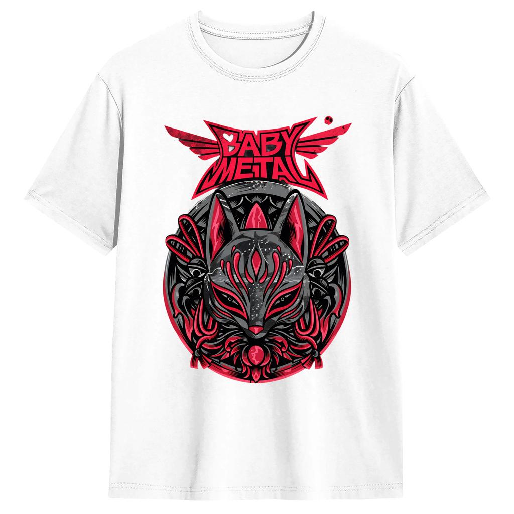 Babymetal World Tour 2026 Mens T Shirt Funny Tee Shirt Short Sleeve Round Collar TShirts 100 Cotton 4XL 5XL 6XL Clothing