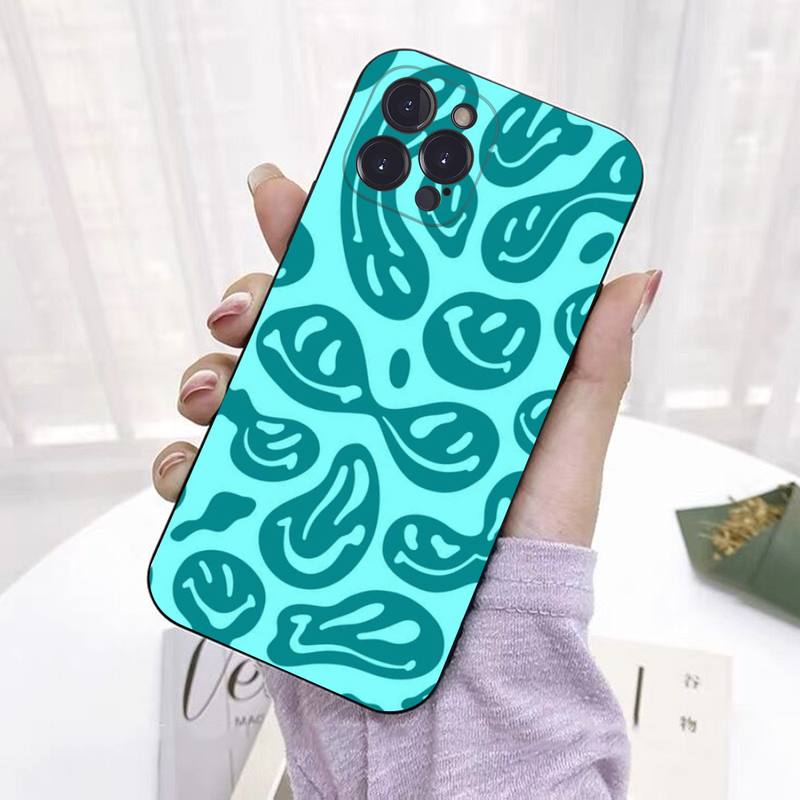 Забавный чехол для телефона со смайликом для iPhone 8 7 6 6S Plus X SE 2020 XR XS 14 11 12 13 Mini Pro Max Мобильный чехол
