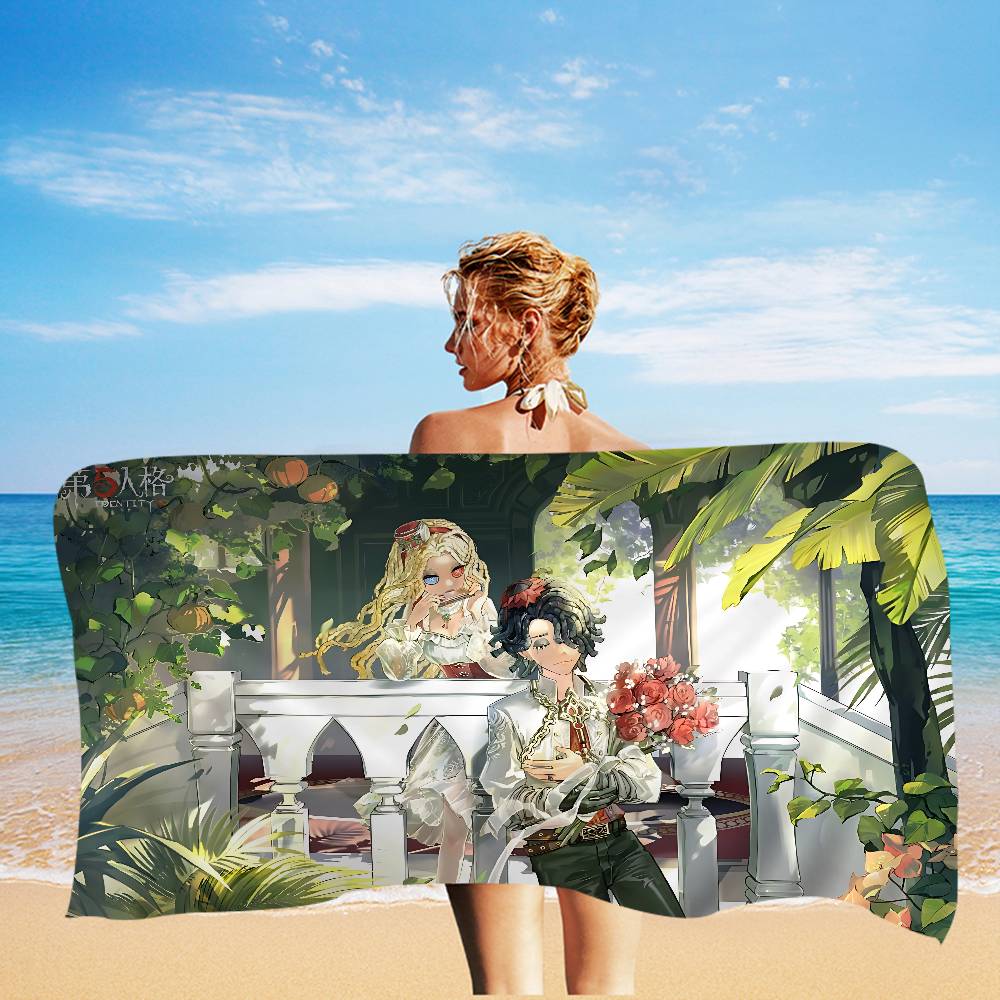 Horror Game I-Identity V Microfiber Blanket Quick Drying Beach Towels Oversized Printing Super Absorbent Pool Towel Blanket