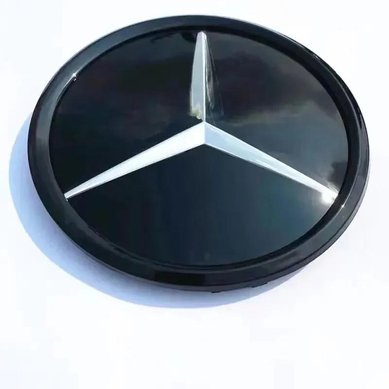 1pcs front grille star logo badge mirror emblem 3D ABS logo for Mercedes-Benz W205 W176 W212 W218 C117 CLA GLA CLS GLC class