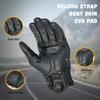 OEM Factory Customizable Goatskin Leather Motorcycle Gloves with Ventilation & Protective Design
