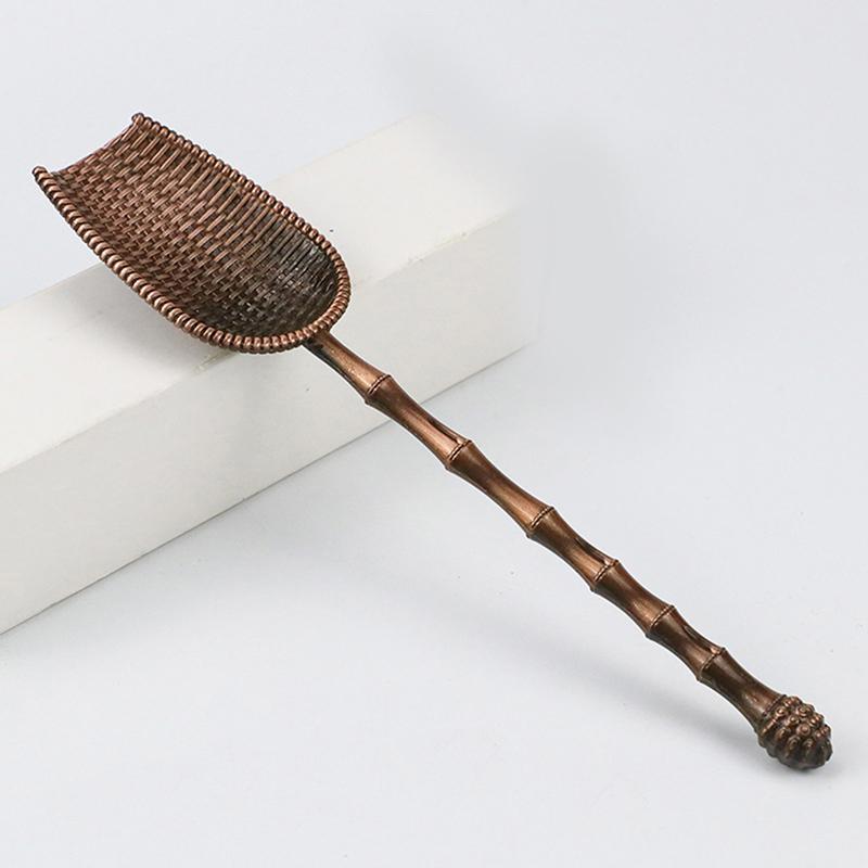 Чайная ложка в стиле ретро в китайском стиле, чайная церемония в стиле кунг-фу, чайная лопатка, сахар, соль, кофейные ложки, чайная утварь, кухонные принадлежности