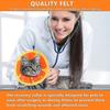 Adjustable Cat Recovery Soft Collar, Cute Neck Cone After Surgery, Comfy Head Wound Healing Protective Elizabethan, Fruit Donut Shape, For Kitten And