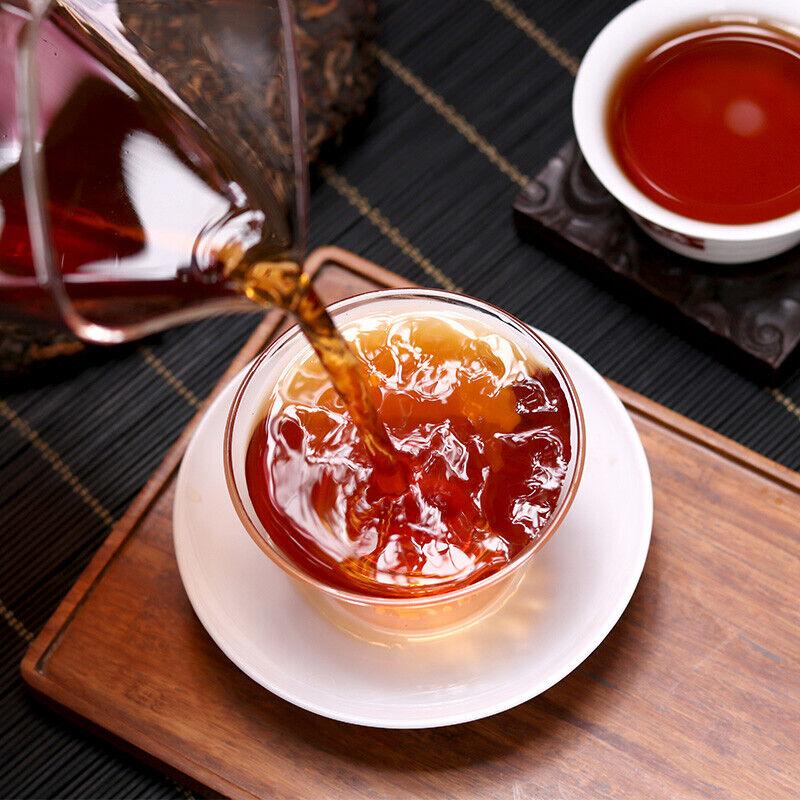 ОРИГИНАЛЬНЫЙ чай TAETEA Star of Menghai * Юньнань Пуэр Шу Дайи, 2013 г., спелый чай пуэр, 357 г