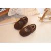 Girls Fleece Lined Winter Warm Kids Cotton Shoes Princess Style Casual Shoes