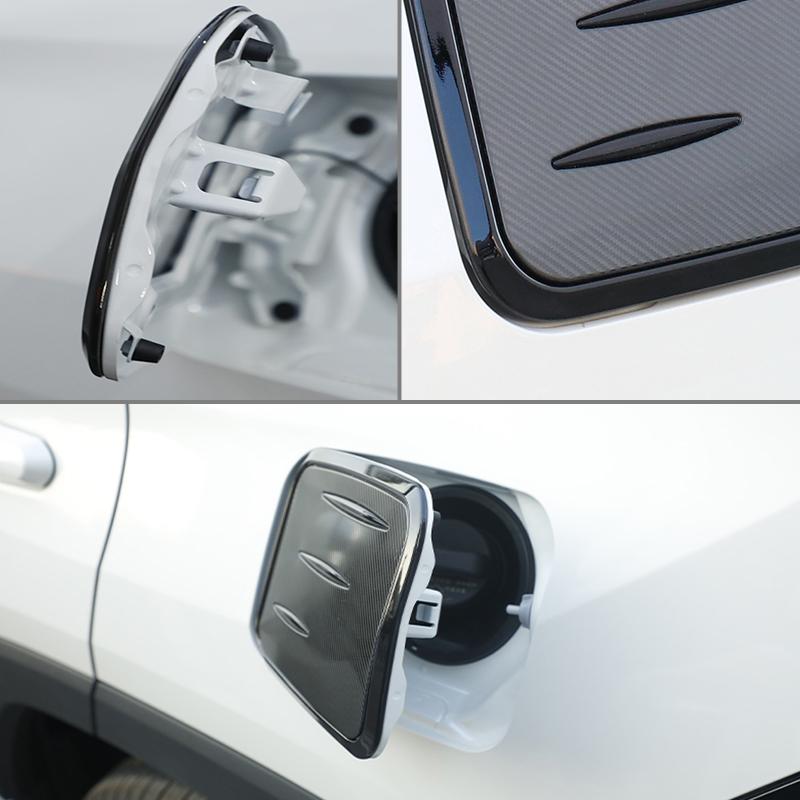 ABS наружная крышка топливного бака автомобиля масло бензобак крышка чехол отделка наклейка для Toyota RAV4 XA50 2019 2020 2024 2024 2024 2024 RAV 4 гибрид