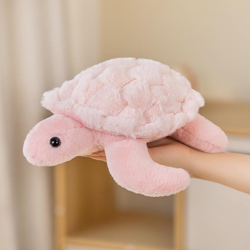 Plush Stuffed Turtle Toys Marine Organism Couple Dolls Girl Birthday Gifts