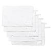 19-inch, 720-count, B-grade, Unused, School and Commercial Use, Name Tag Attached, String Attached, Tags Included. Absorbent, with Poor Stitching, Loo