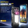 Ulefone Защищенный телефон Armor 30 12800 мАч 24 ГБ + 512 ГБ Смартфон 120 Гц Android 15 NFC Ночная камера Глобальная версия Мобильный телефон